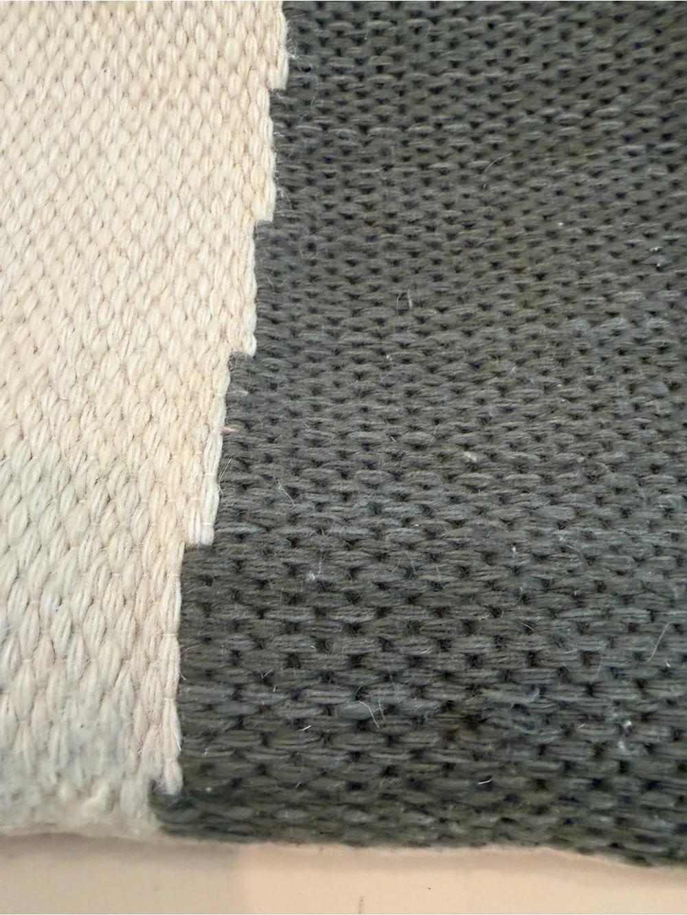 Crate & Barrel Desert Green Corby Geo Kilim Pillow cover - Beige/Tan 23 inches